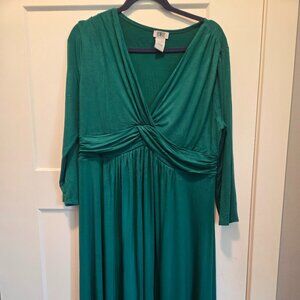 Jersey Knit Dress- great for the holidays!